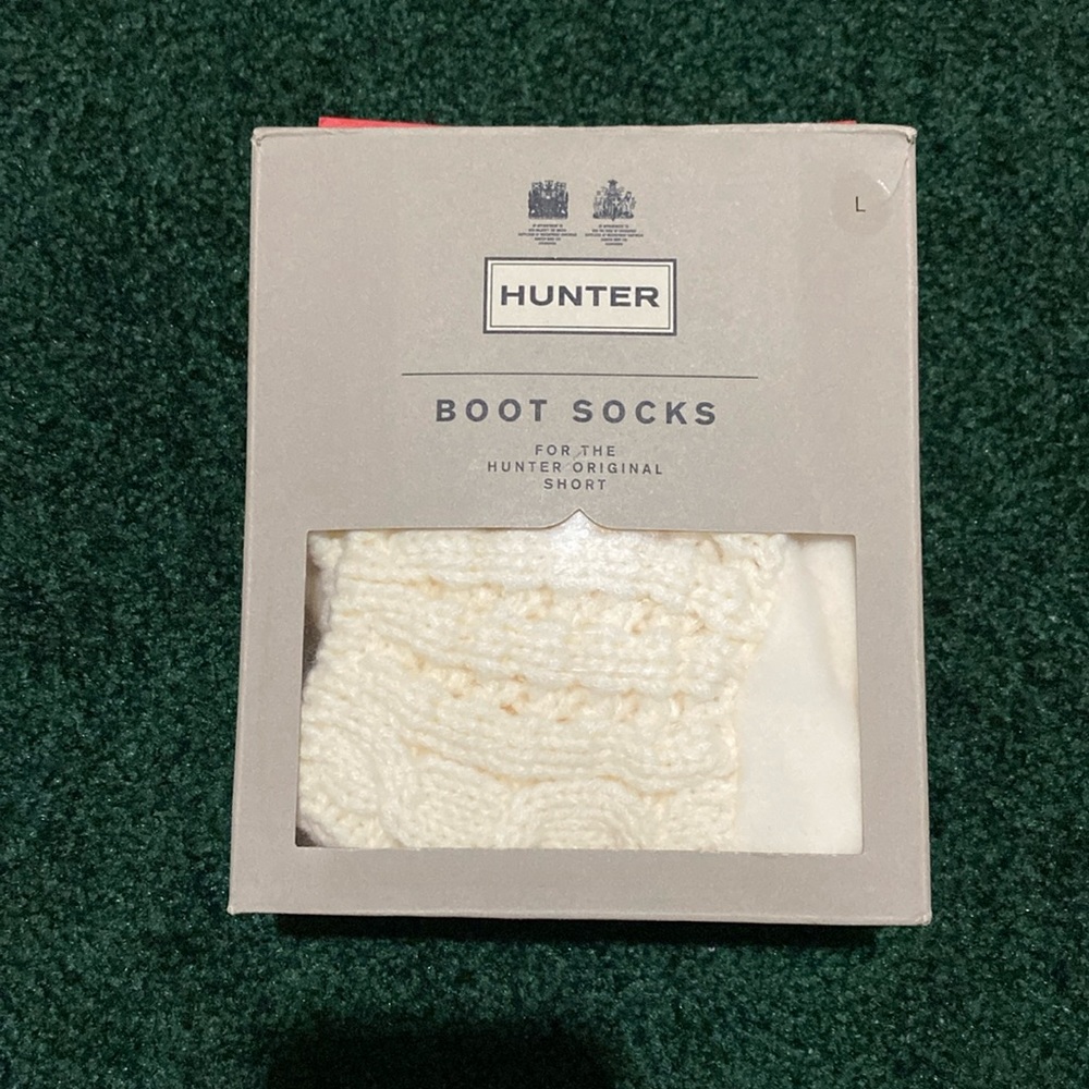 Hunter boot socks, short length for the original Hunter boots